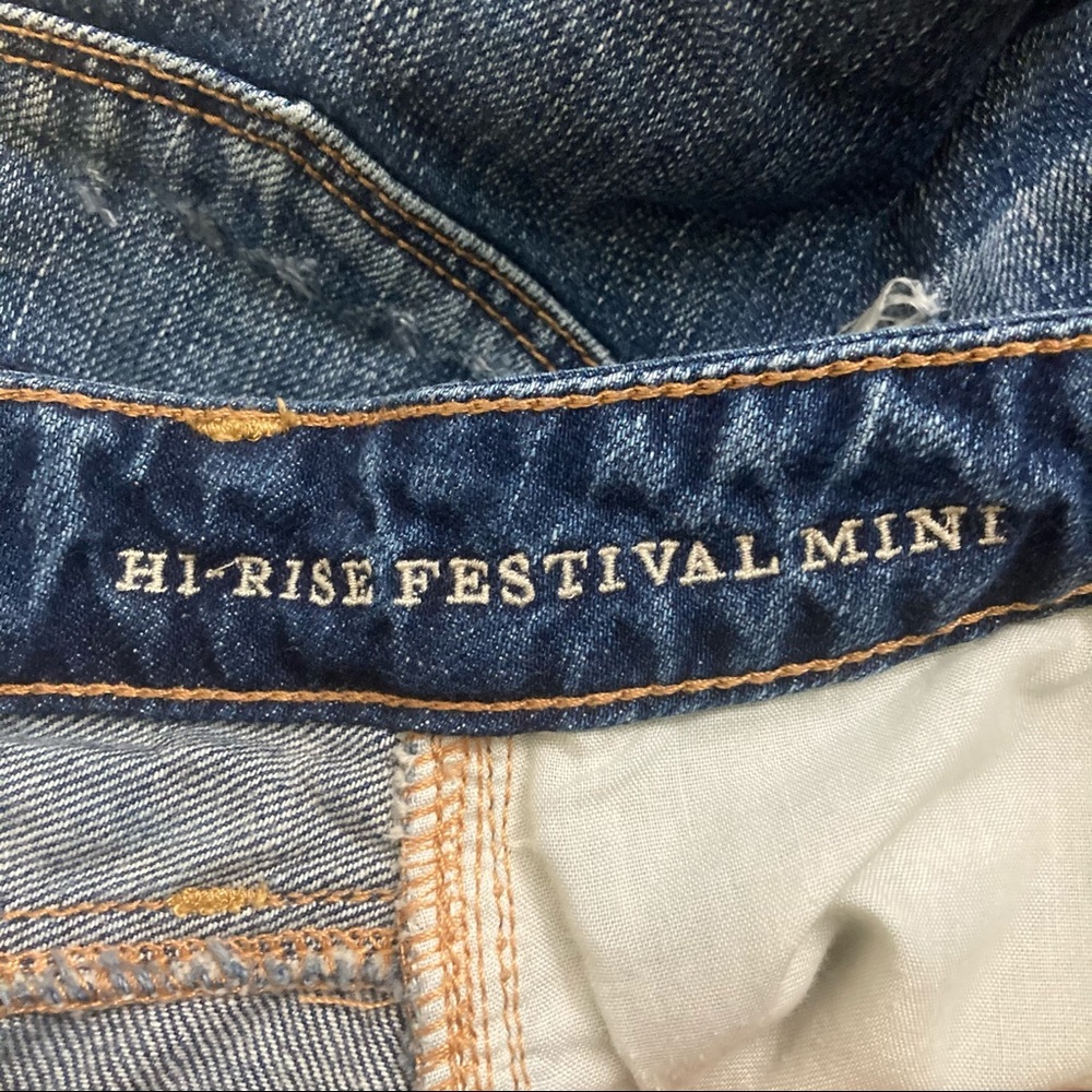 American Eagle Denim Mini Skirt - Picture 7 of 9